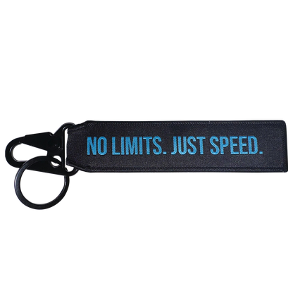 True Brand Racing No Limits Jet Tag Keychain